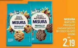 Mazzeo Giocattoli Biscotti cacao e riso soffiato Misura Privolat senza latte e soya offerta