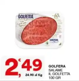 Sisa Golferta salame il golfetta offerta