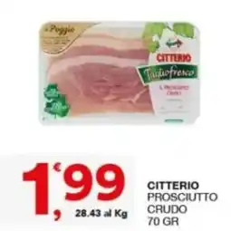 Sisa Citterio Prosciutto Crudo offerta
