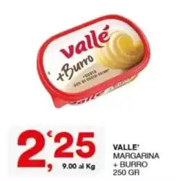 Sisa Valle' margarina + burro offerta