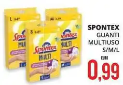 Mazzeo Giocattoli Spontex guanti multiuso offerta