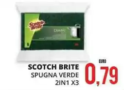 Mazzeo Giocattoli Scotch Brite spugna verde offerta