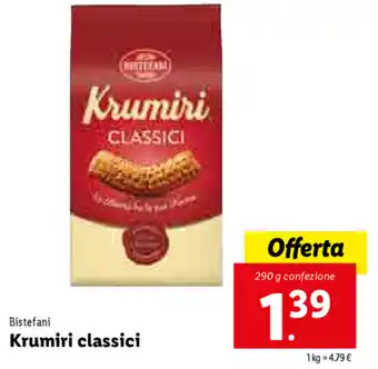 Lidl Bistefani Krumiri classici 290g offerta