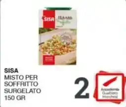 Sisa Sisa misto per soffritto surgelato offerta