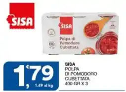 Sisa SISA Polpa di pomodoro cubettata offerta