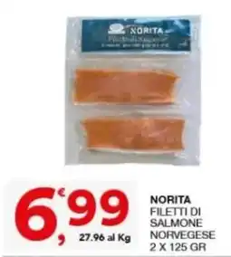 Sisa Norita filetti di salmone norvegese offerta