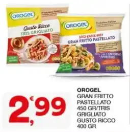 Sisa Oro gel gran fritto pastellato gusto ricco offerta