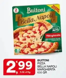 Sisa Buitoni pizza bella napoli margherita offerta