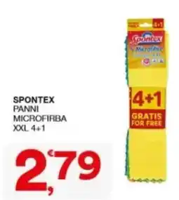 Sisa Spontex panni microfibra offerta