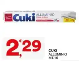 Sisa Cuki alluminio offerta