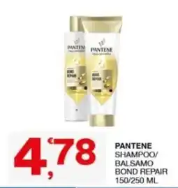 Sisa Pantene shampoo/balsamo bond repair offerta