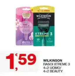 Sisa Wilkinson rasoi Xtreme 3 offerta