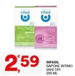 Sisa Infasil sapone intimo offerta