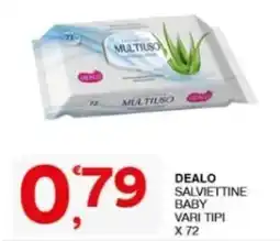 Sisa Salviettine baby multiuso dealo offerta