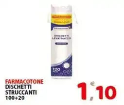 Premium Supermercati Farmacotone dischetti struccanti offerta