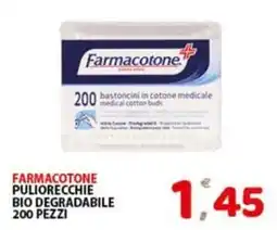 Premium Supermercati Farmacotone puliorecchie bio degradabile offerta