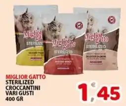 Premium Supermercati Miglior Gatto Sterilized Croccantini offerta
