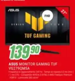 Leonardelli Asus monitor gaming tuf offerta