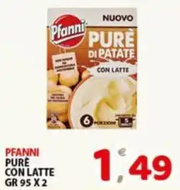 Premium Supermercati Pfanni purè di patate con latte offerta