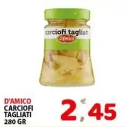 Premium Supermercati D'Amico carciofi tagliati offerta