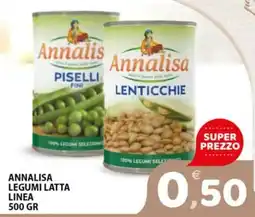 Premium Supermercati Annalisa legumi latta offerta