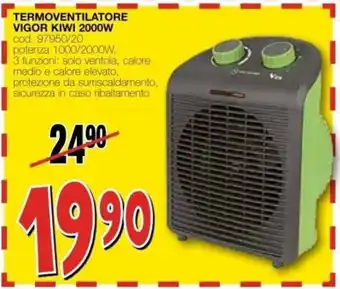 Termostato Vigor Kiwi