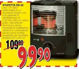 Mondo Brico Stufetta RS-22 offerta