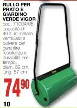 Mondo Brico Rullo per prato e giardino Verde Vigor offerta