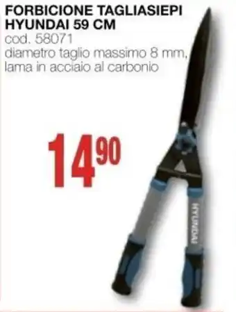 Mondo Brico Forbice tagliasiepi Hyundai offerta