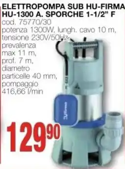 Mondo Brico Elettropompa sub Hu-firma offerta