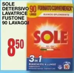 Mondo Brico Sole detersivo lavatrice fustone offerta