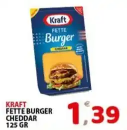 Premium Supermercati Kraft Fette Burger Cheddar offerta