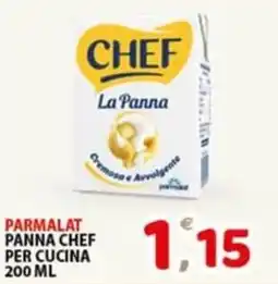 Premium Supermercati Panna Chef offerta