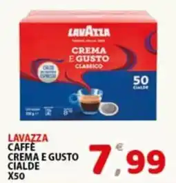 Premium Supermercati Lavazza caffè crema e gusto cialde offerta