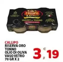 Premium Supermercati Callipo Riserva Oro Tonno Olio di Oliva offerta