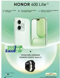 Leonardelli Honor 600 Lite offerta