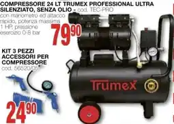 Mondo Brico Compressore 24 lt Trumex Professional Ultra offerta