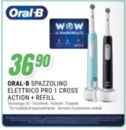 Leonardelli Oral-B spazzolino elettrico pro 1 cross action offerta