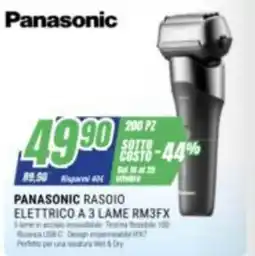 Leonardelli Panasonic rasoi elettrico a 3 lame offerta