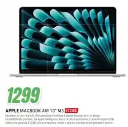 Leonardelli Apple MacBook Air 13" M5 512GB offerta