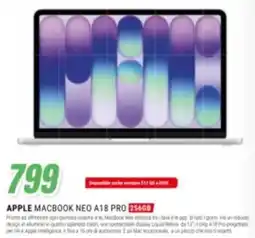 Leonardelli Apple MacBook Neo A18 Pro offerta