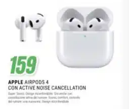 Leonardelli Apple AirPods 4 offerta