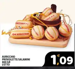 Premium Supermercati Auricchio provolette/salami offerta