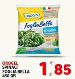 Premium Supermercati Orogel foglia bella spinaci offerta