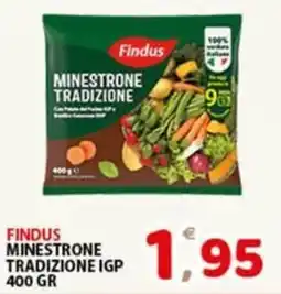 Premium Supermercati Findus Minestrone Tradizione IGP offerta