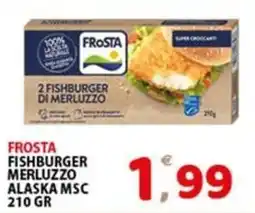 Premium Supermercati Frosta fishburger merluzzo offerta