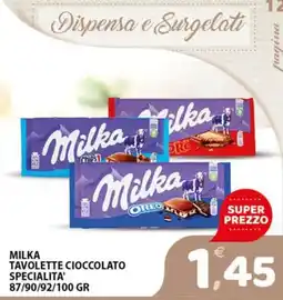 Premium Supermercati Milka Tavolette Cioccolato Specialita' offerta