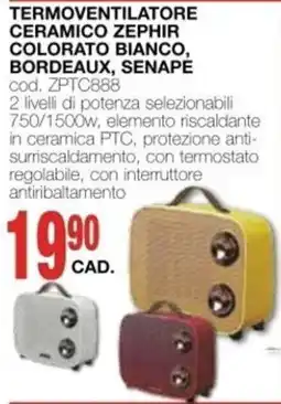 Mondo Brico Termostato Zephir offerta