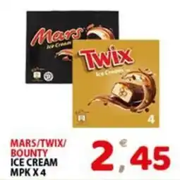 Premium Supermercati Mars/Twix/Bounty ice cream offerta