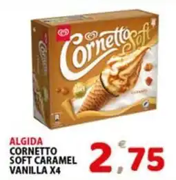 Premium Supermercati Algida Cornetto Soft Caramel Vanilla offerta